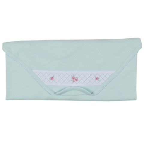 Kissy Kissy - Rose Garden Blanket - Mint