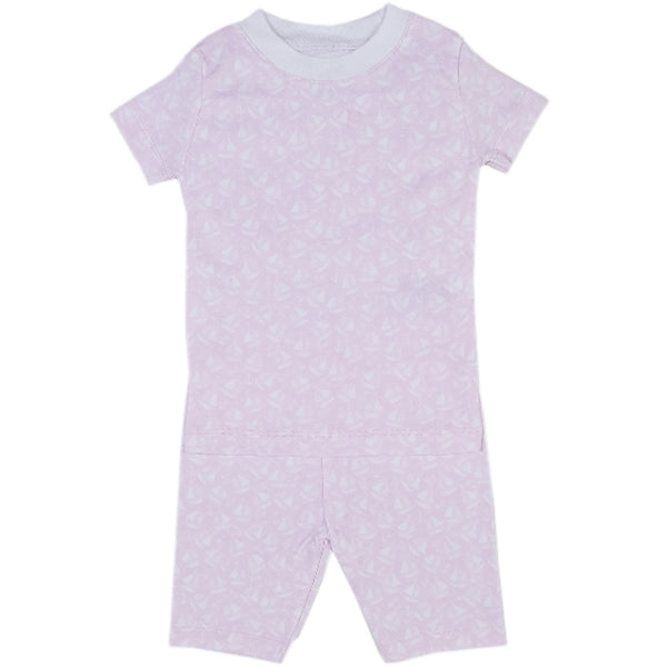 Kissy Kissy - Gone Sailing Print Short Pajamas - Pink