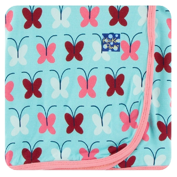 Kickee Pants - Print Swaddling Blanket - Tallulah'S Butterfly