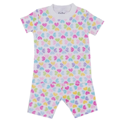 Kissy Kissy - Pajamas Spring 2018 Print Short Pajamas - Hearts