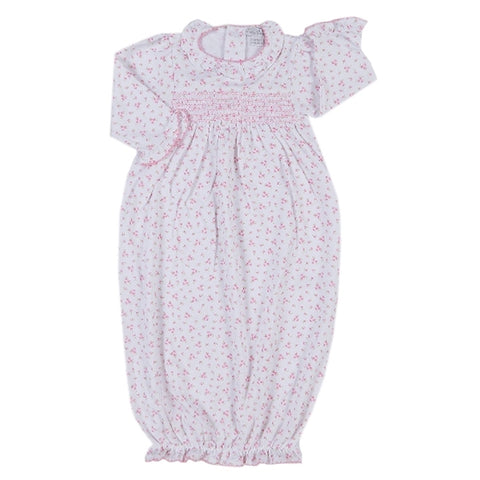 Kissy Kissy - Little Girls Dreams Sack With Smocking - Pink