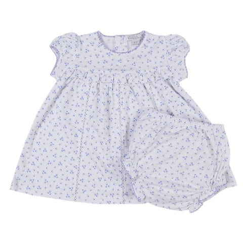 Kissy Kissy - Little Girls Dreams Dress With Diaper Cover - Lilac