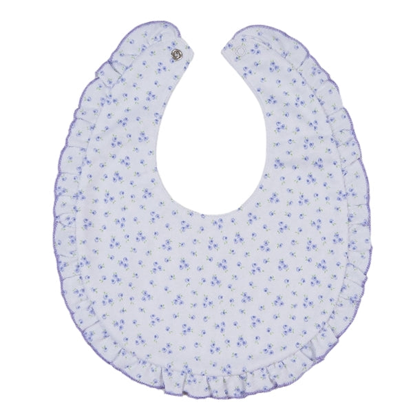 Kissy Kissy - Little Girls Dreams Bib - Lilac