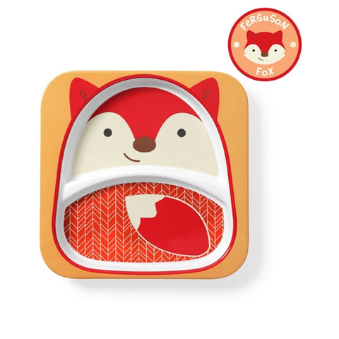 Skip Hop - Zoo Divided Plate - Fox