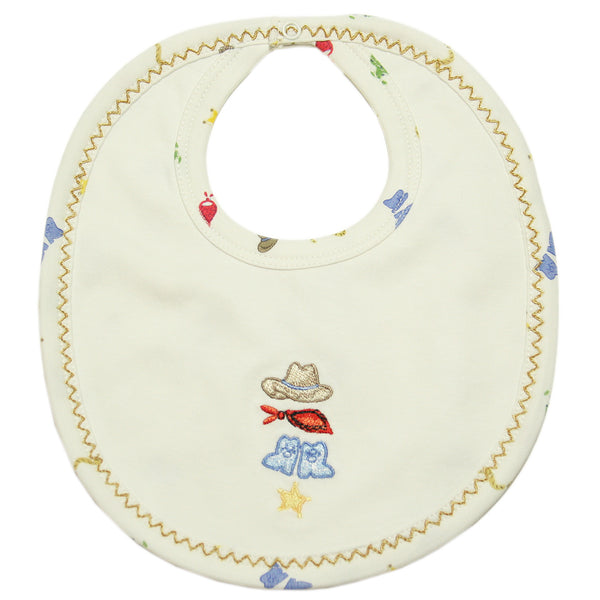 Kissy Kissy - Buckaroo Reversible Bib