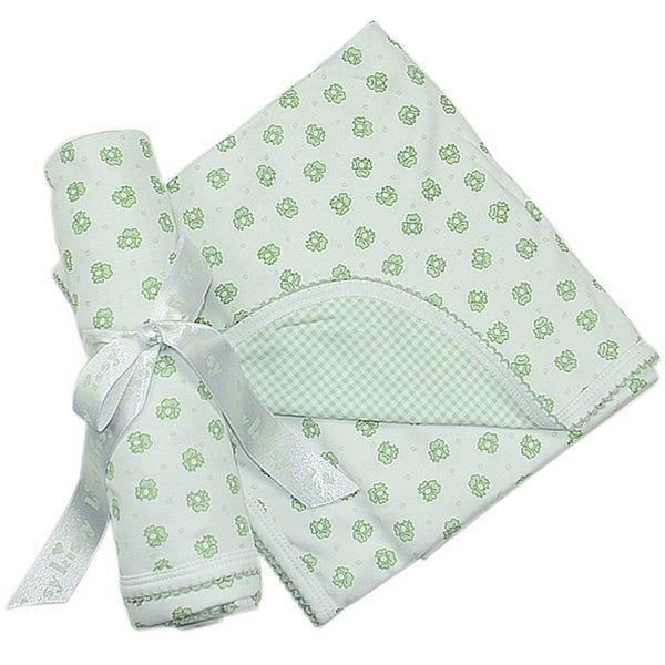 Kissy Kissy - Homeward Bound Print Blanket - Froggy