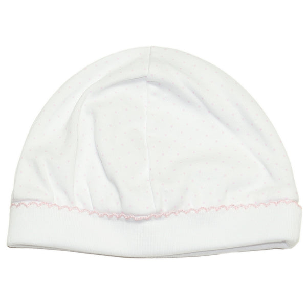 Kissy Kissy - New Kissy Dots Hat - White with Pink