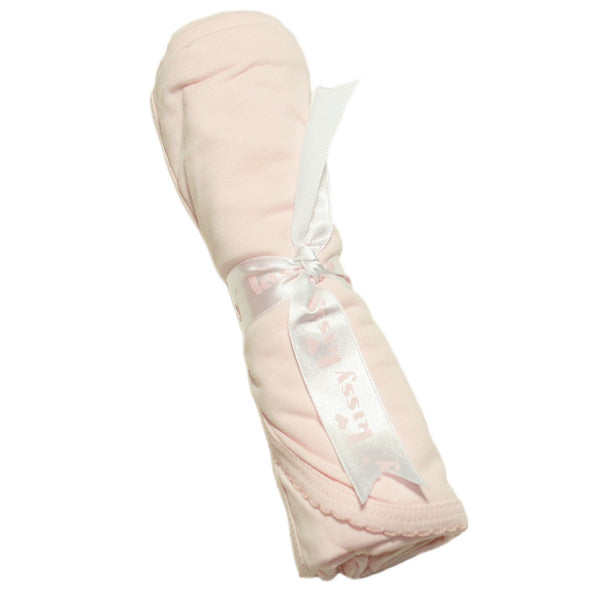 Kissy Kissy - Signature Collection Receiving Blanket - Pink