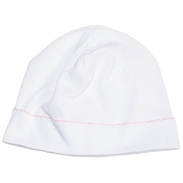 Kissy Kissy - Signature Collection Hat - White with Pink