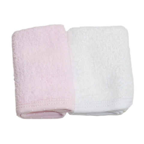 Kissy Kissy - New Kissy Dots Washcloth Set - Pink